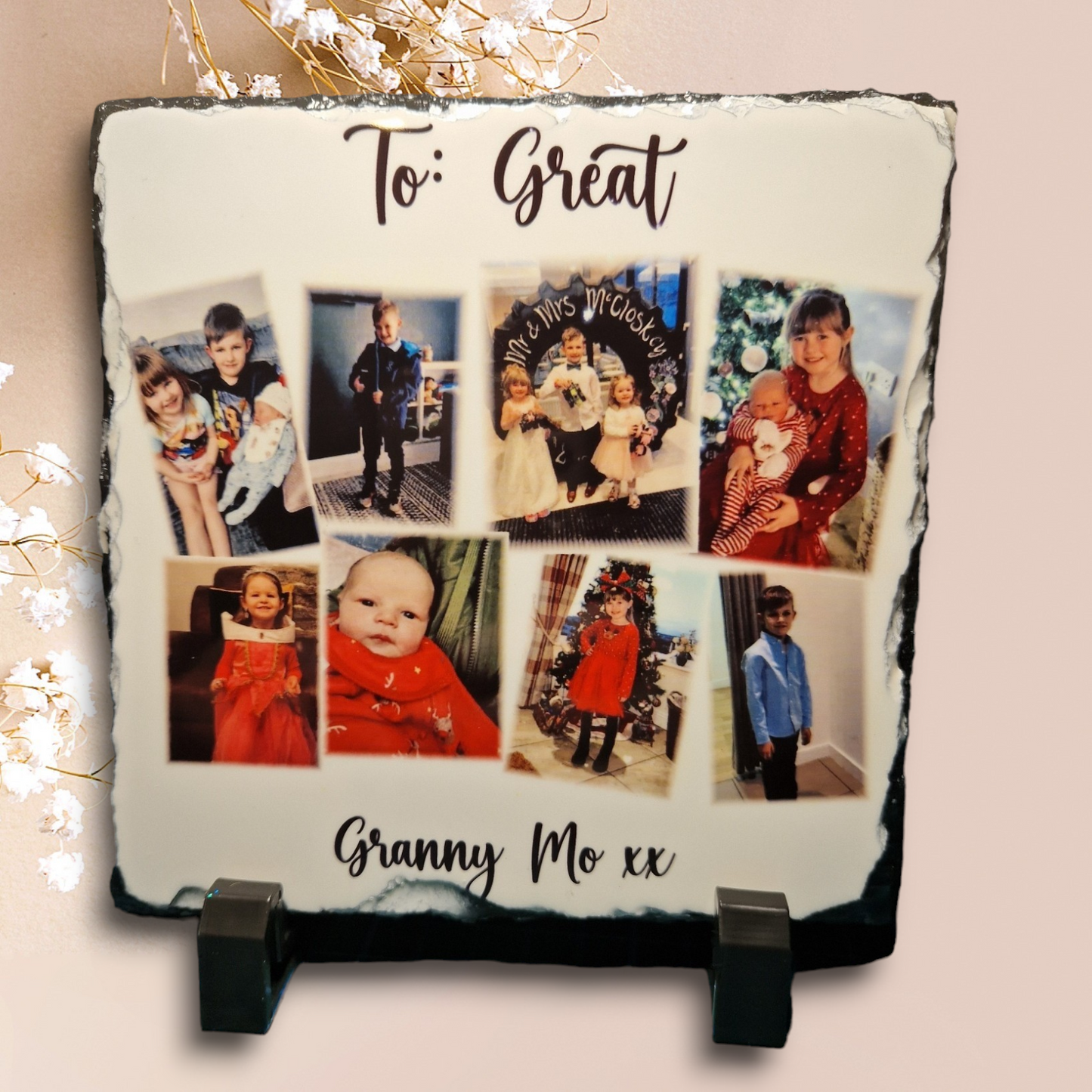 15 x 15 Photo Slate